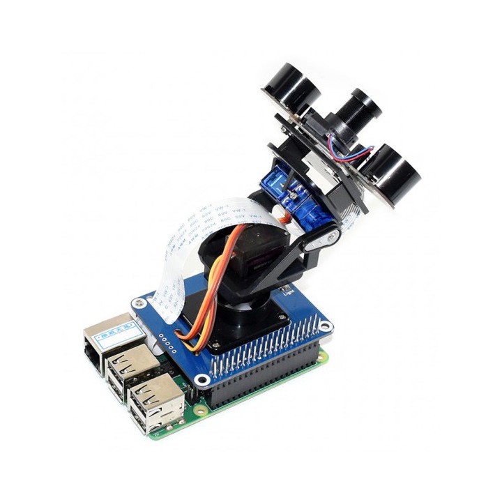 2-DOF Pan-Tilt HAT для Raspberry Pi