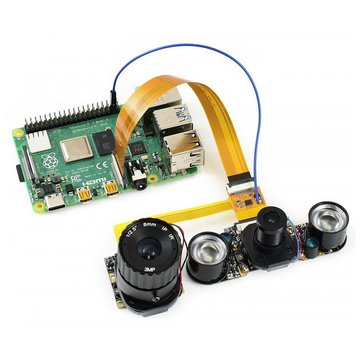 Шлейф для подключения 2х камер Raspberry Pi