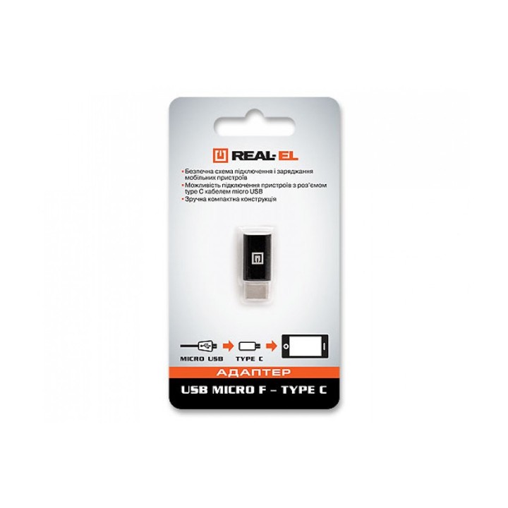 Адаптер microUSB - Type-C