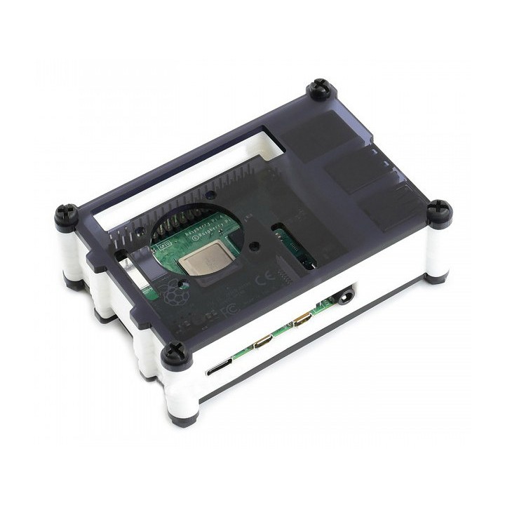 Наборной корпус с кулером для Raspberry Pi 4