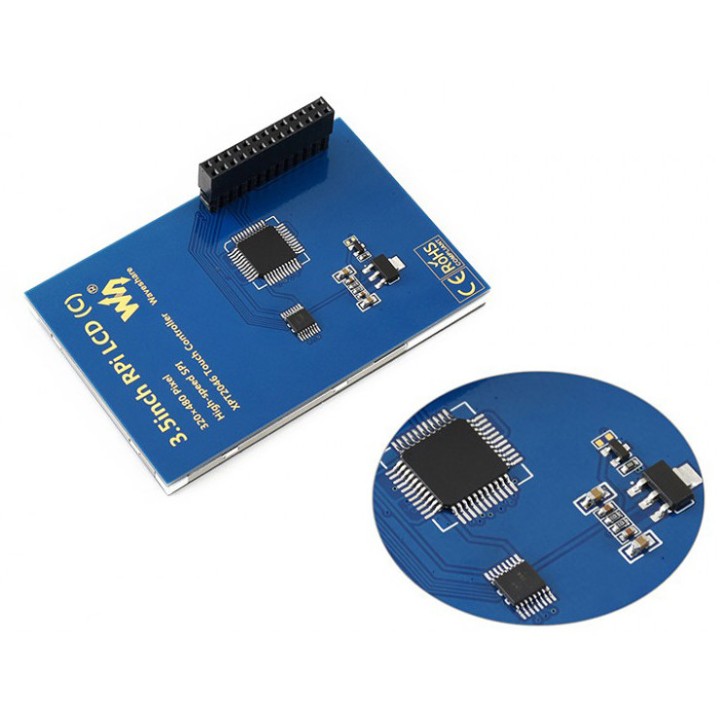 Дисплей WaveShare 3.5' 125MHz High-Speed SPI