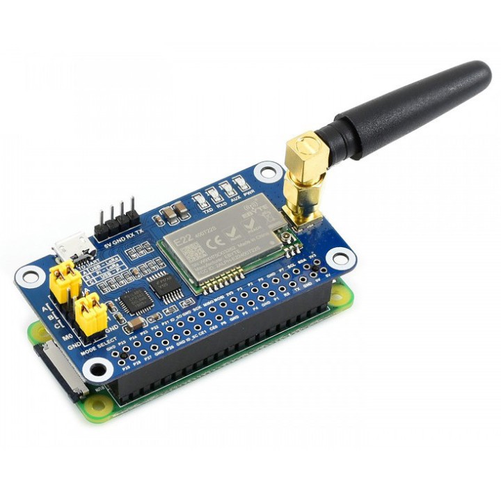 LoRa HAT SX1268 для Raspberry Pi Waveshare