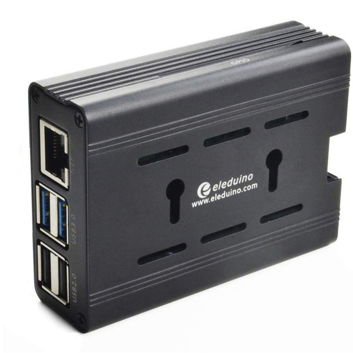 Металлический корпус для RPi 4 Eleduino black