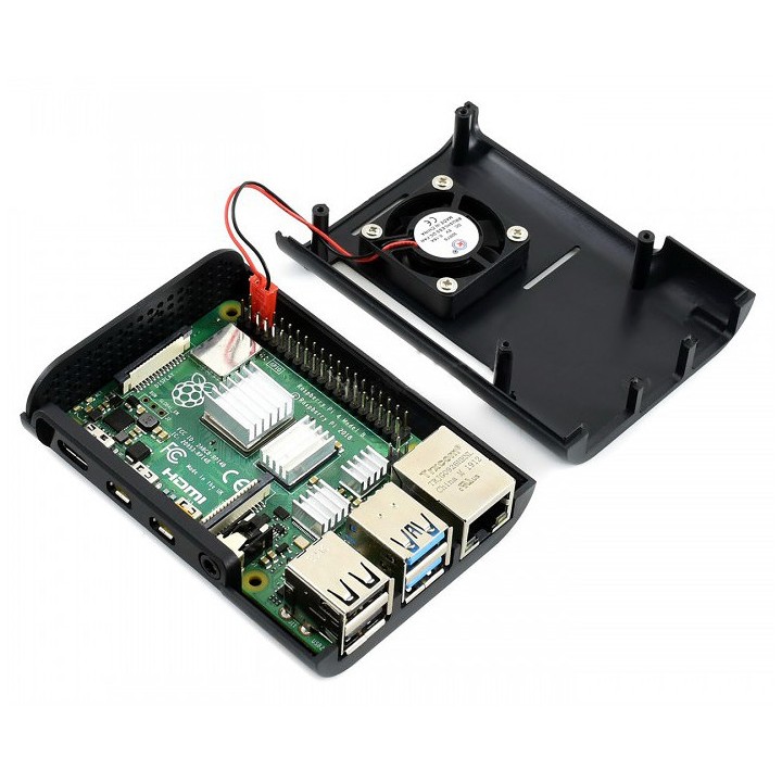 Пластиковый корпус для Raspberry Pi 4B