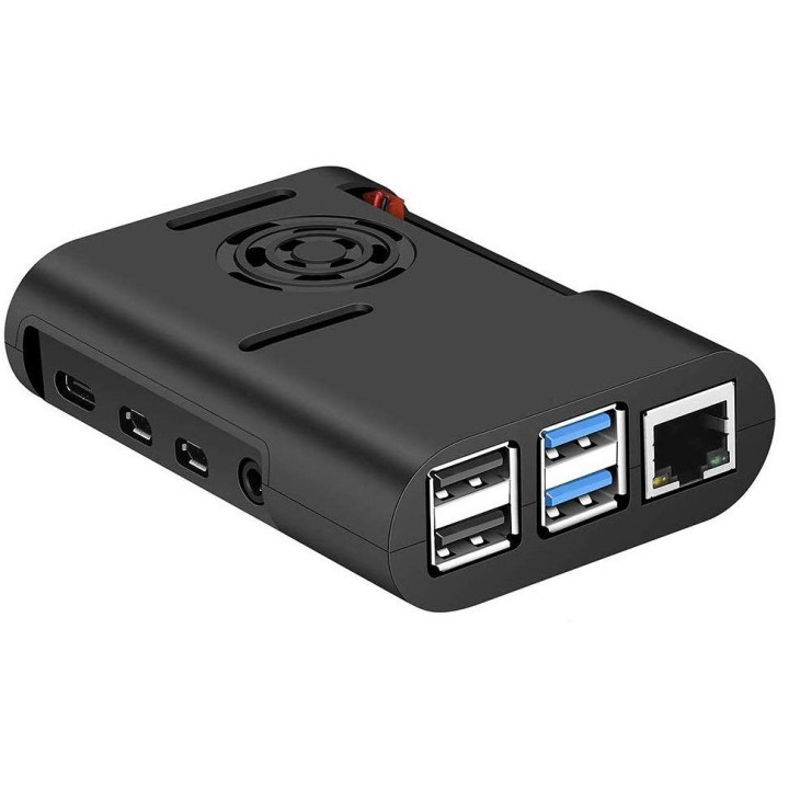 Пластиковый корпус для Raspberry Pi 4B