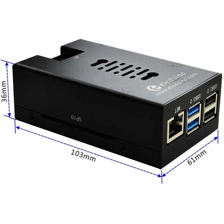 Металлический корпус для RPi 4 Eleduino