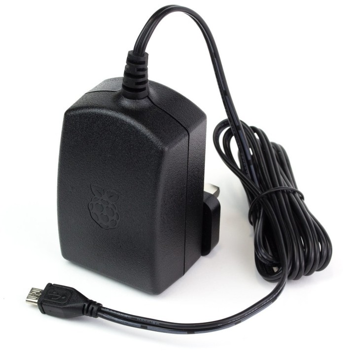 Официальный блок питания для RPi 5V 2.5A