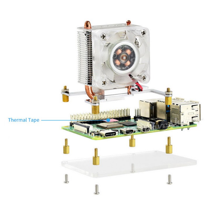Охлаждающая система ICE Tower CPU Cooling Fan