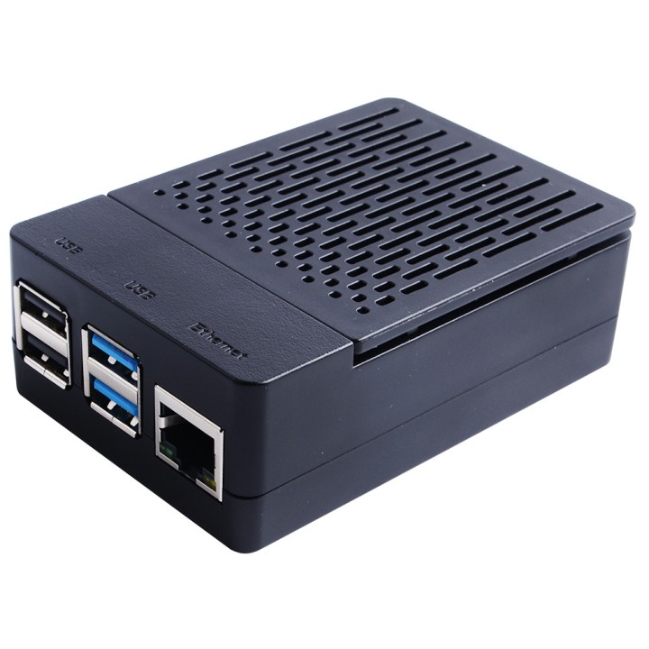 Корпус для Raspberry Pi 4 с охлаждением 52pi black