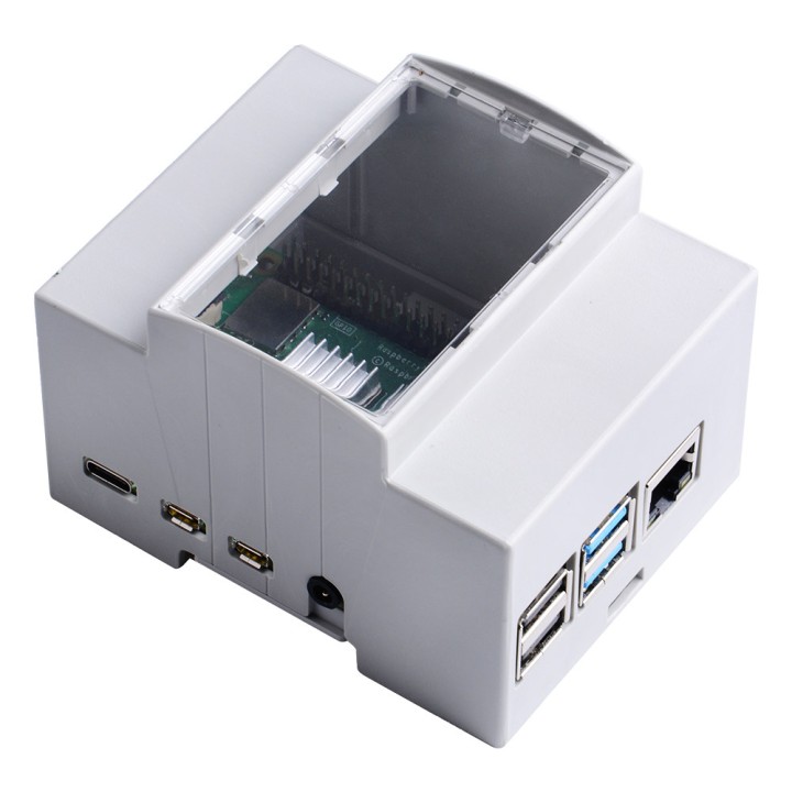 Корпус на DIN-рейку для Raspberry Pi 4