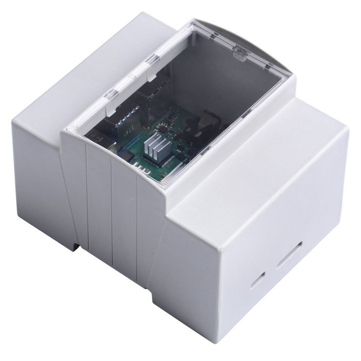 Корпус на DIN-рейку для Raspberry Pi 4