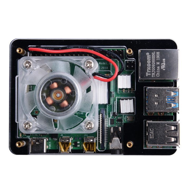 5-ти ярусный корпус для RPi 4 с охлаждением 52pi