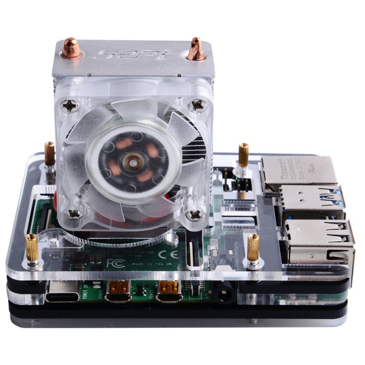 5-ти ярусный корпус для RPi 4 с охлаждением 52pi