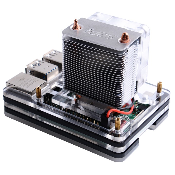 5-ти ярусный корпус для RPi 4 с охлаждением 52pi