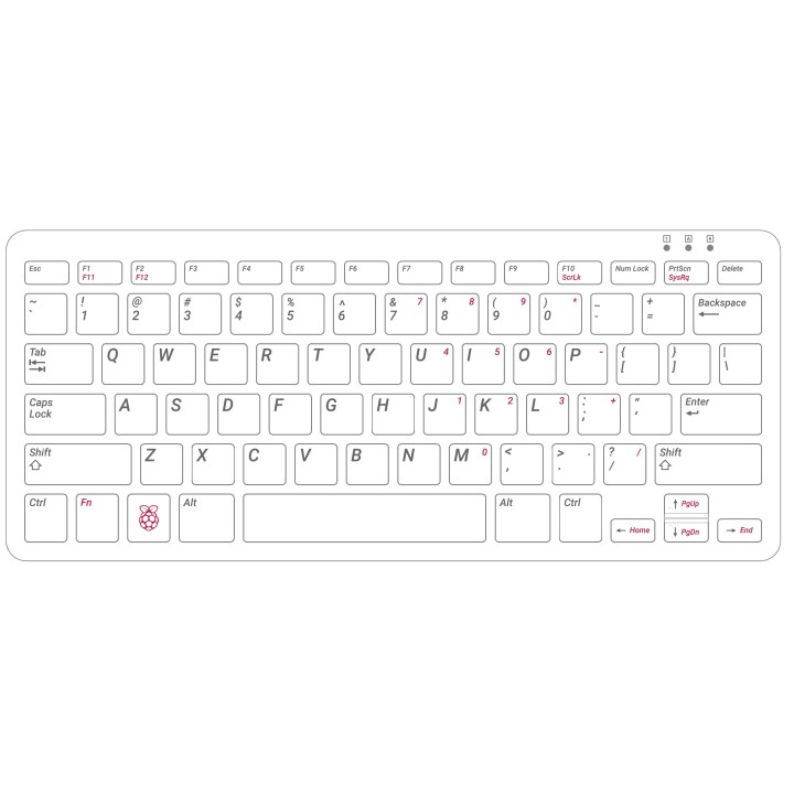 Официальная клавиатура Raspberry Pi