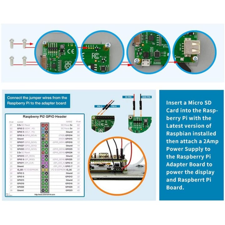 7" официальный дисплей Raspberry Pi