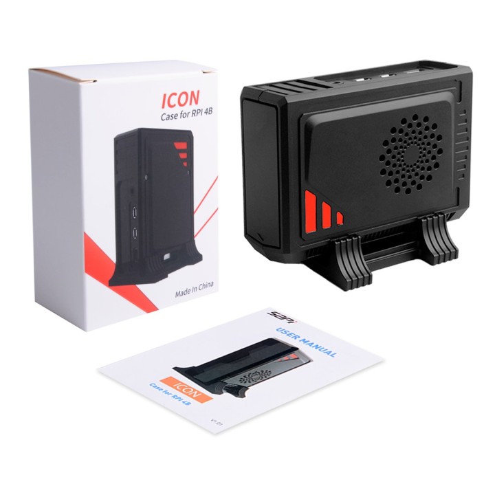 Icon Case с охлаждением для Raspberry Pi 4B
