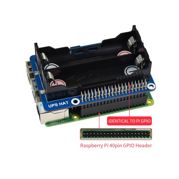 Плата расширения бесперебойного питания для Raspberry Pi