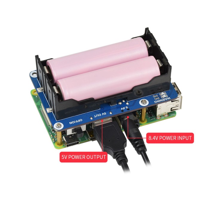 Плата расширения бесперебойного питания для Raspberry Pi