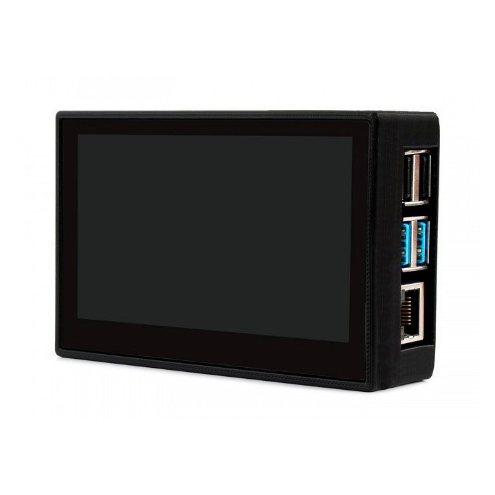 4.3' Дисплей сенсорный с корпусом WaveShare для Raspberry Pi