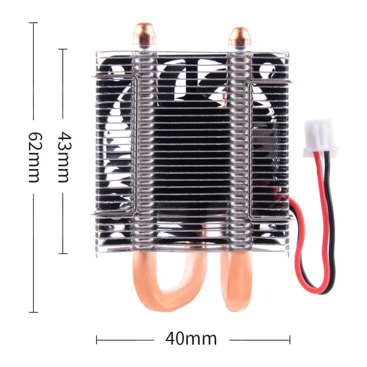 Low-Profile ICE Tower CPU Cooling Fan + металлический корпус