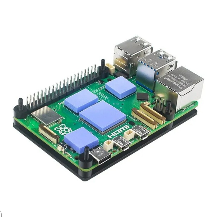 Алюмінієвий корпус з кулером  для Raspberry Pi 5