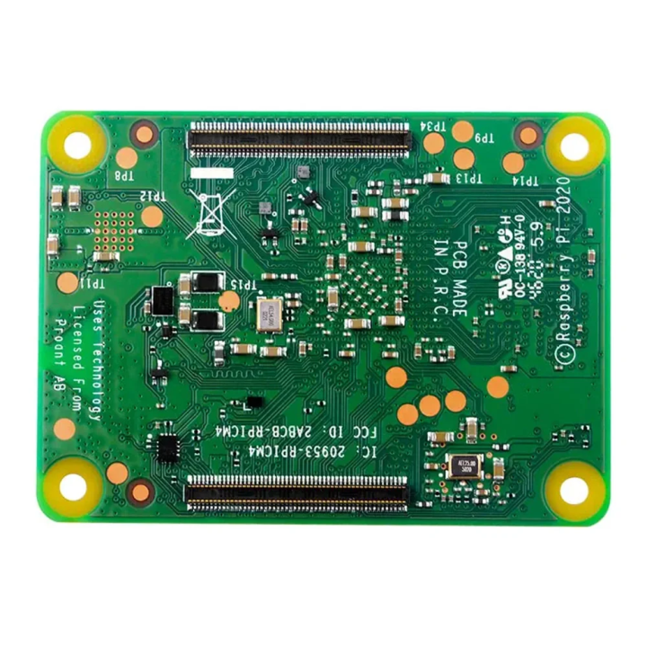 Raspberry Pi Compute Module 4 зворотна сторона