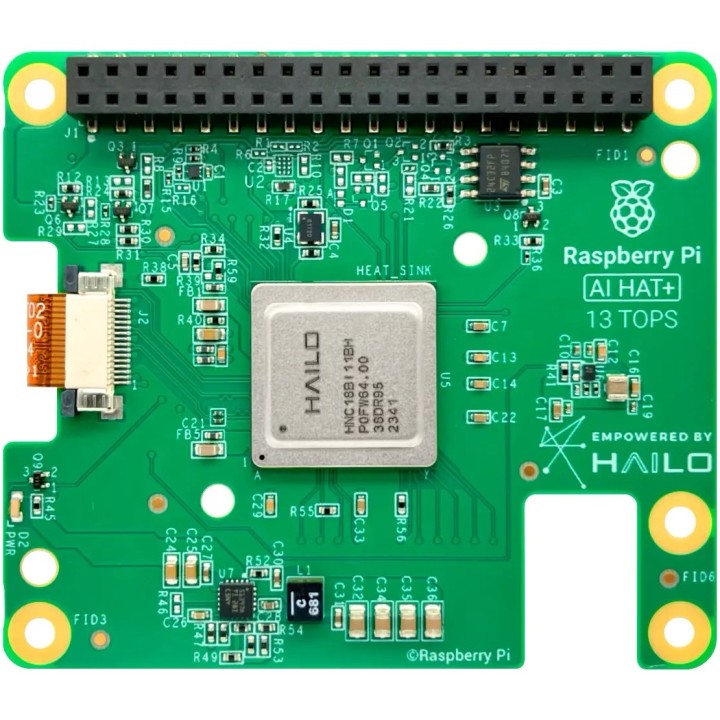 Raspberry Pi AI HAT+ 13 TOPS Hailo-8L