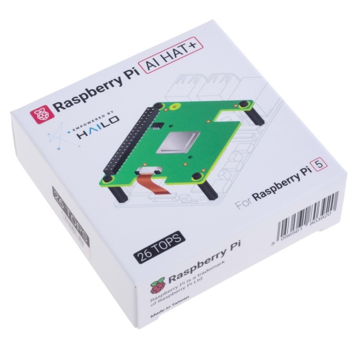 Raspberry Pi AI HAT+ 26 TOPS комплект