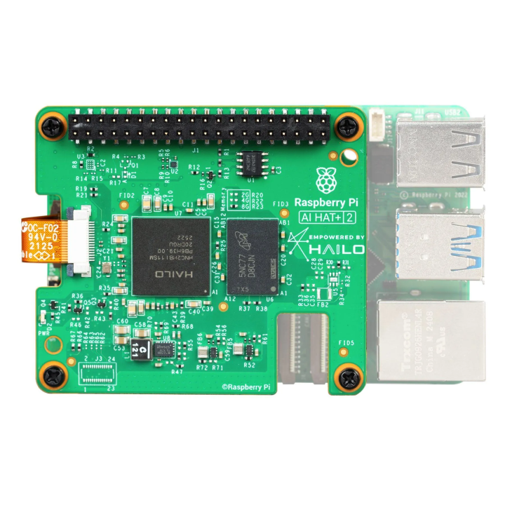 Raspberry Pi AI HAT+ 2 на Raspberry Pi 5
