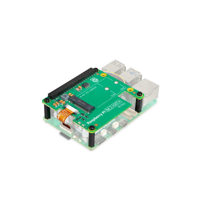 Raspberry Pi M.2 HAT+ на Raspberry Pi 5