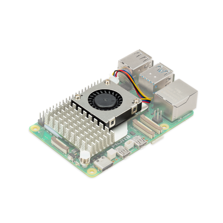 Raspberry Pi Active Cooler на Raspberry Pi 5