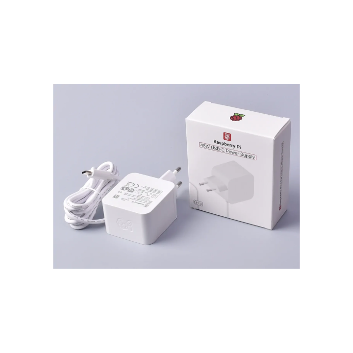 Raspberry Pi 45W USB-C Power Supply SC1732 упаковка