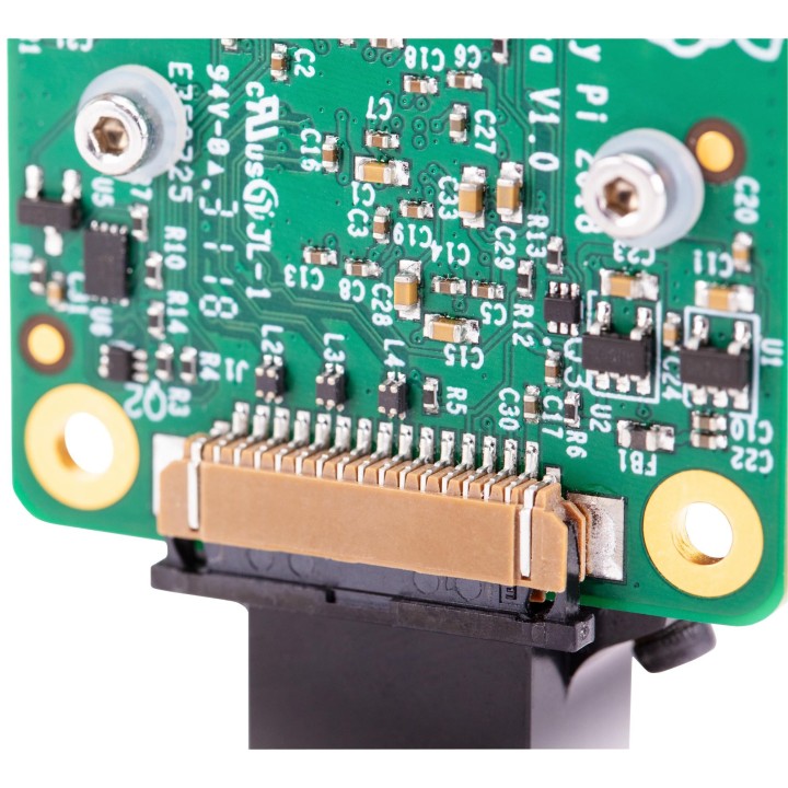 Raspberry Pi High Quality Camera плата та CSI роз'єм