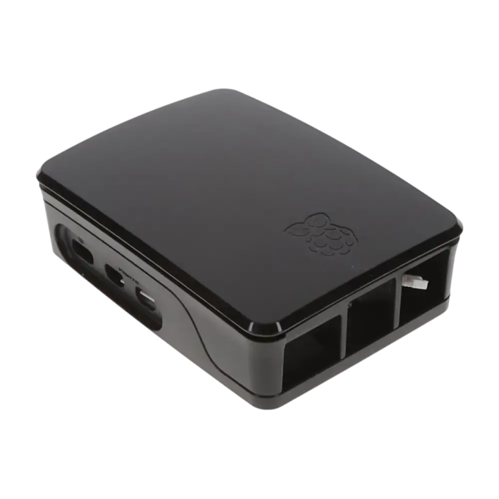 Офіційний корпус Raspberry Pi 5 SC1160 — зібраний чорно-сірий корпус