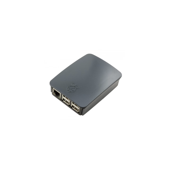Кришка чорно-сірого корпусу Raspberry Pi 3
