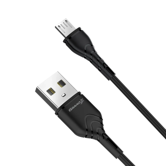 Кабель Grand-X PM-03B USB-A/micro-USB 1 м, чорний