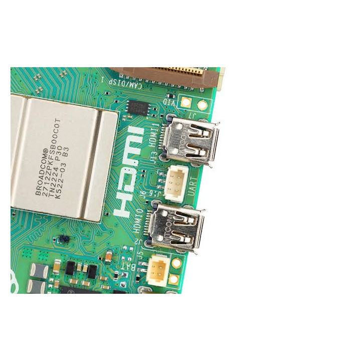 Роз'єми живлення USB-C та micro-HDMI Raspberry Pi 5