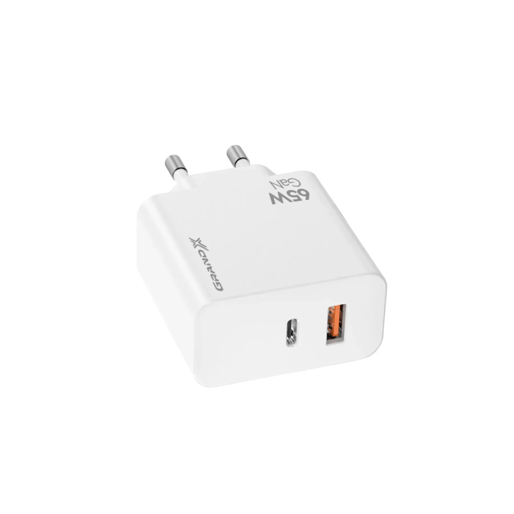 Порти USB-C та USB-A зарядного пристрою Grand-X CH-960W