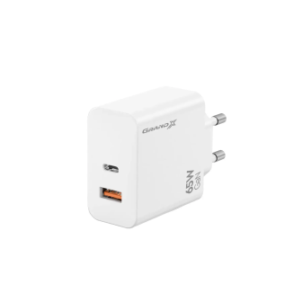 Білий зарядний пристрій Grand-X CH-960W, загальний вигляд