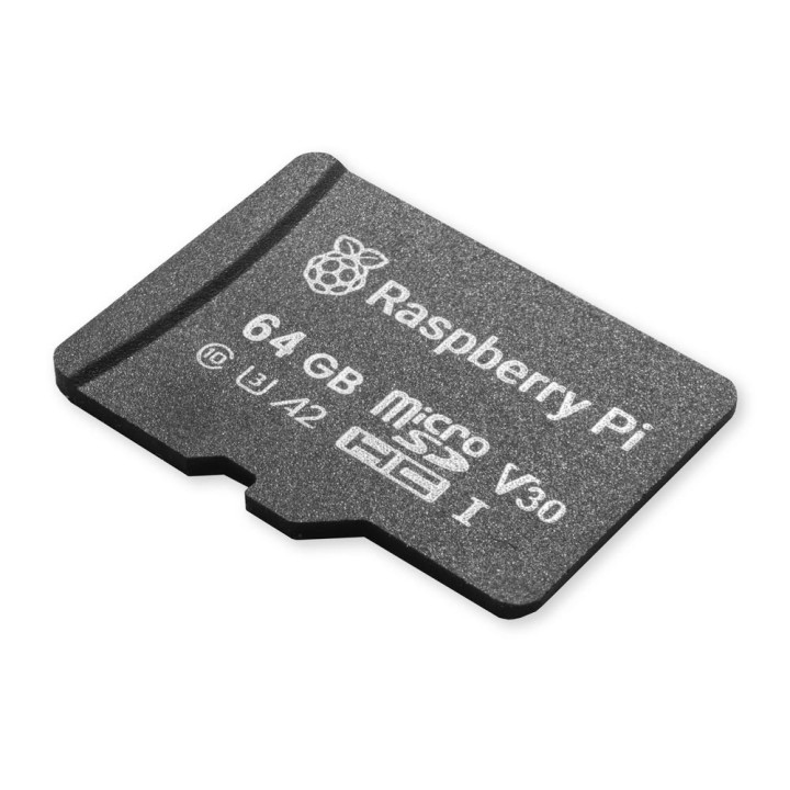 Карта пам’яті Raspberry Pi microSDXC 64 ГБ, зворотний бік