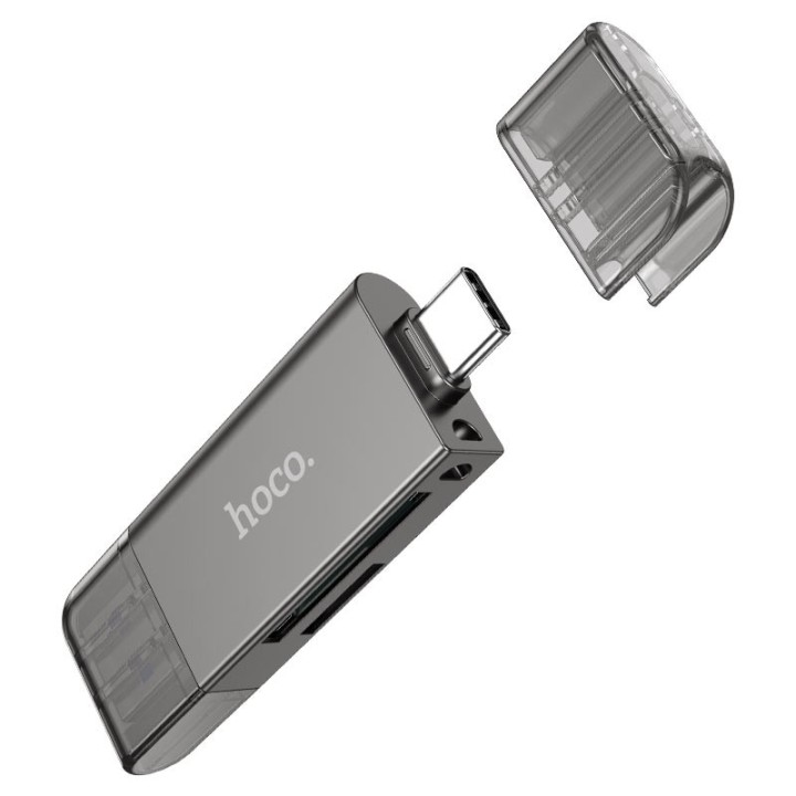 HOCO HB39 з відкритим роз'ємом USB-C, вигляд під кутом