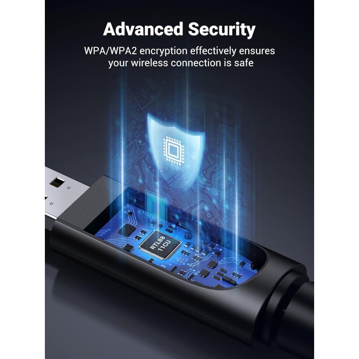 Ілюстрація чипсета Wi-Fi-адаптера UGREEN CM496