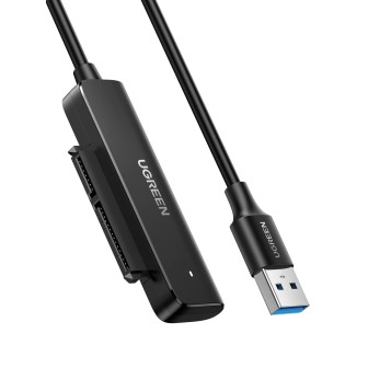 Перехідник UGREEN 70609 зі штекером USB-A 3.0 та роз’ємом SATA