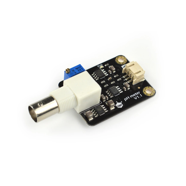 Плата датчика pH DFRobot Gravity V1 з роз'ємами BNC і PH2.0 та потенціометром