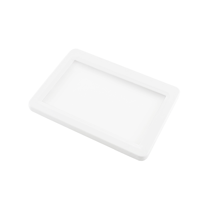 Білий ABS-корпус Waveshare для 7.5inch e-Paper, вигляд спереду під кутом