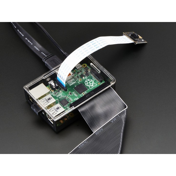 Корпус Adafruit для Raspberry Pi B+ / Pi 2 Smoke